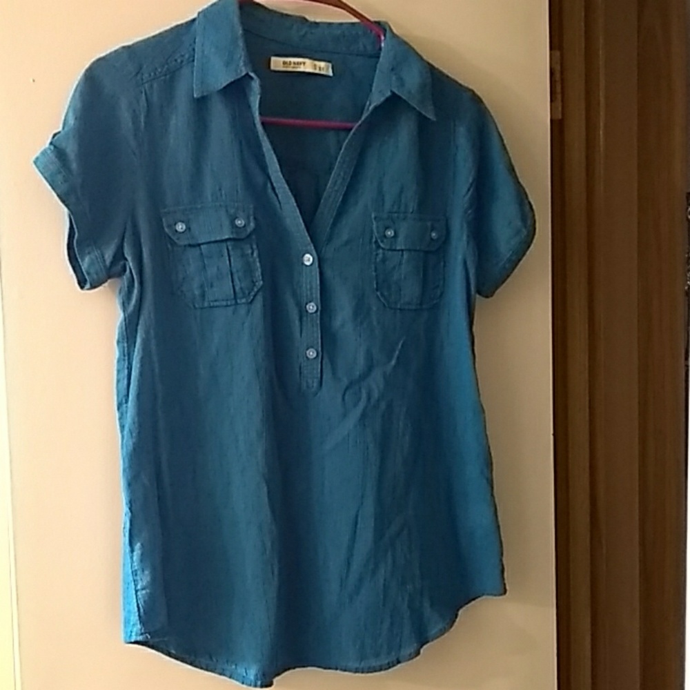 Beautiful blue Old Navy blouse